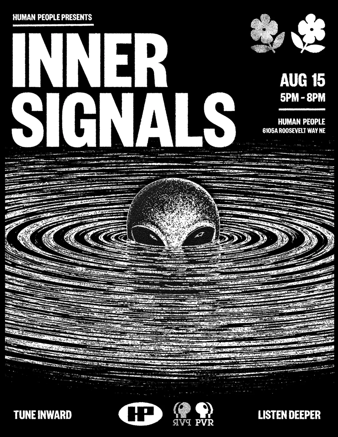 Inner Signals at Human People Beer Café — Public Vinyl Radio, August 15, 5–8 PM